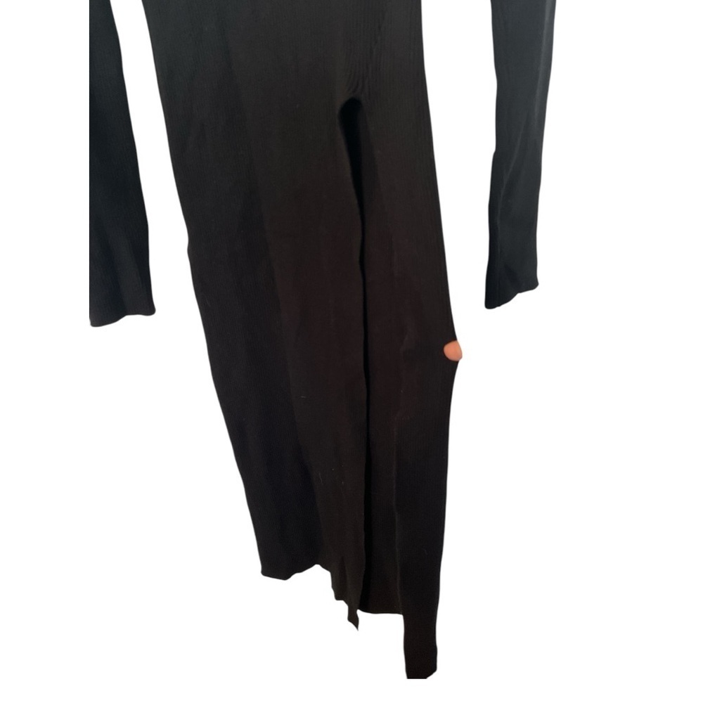 ASTR the label Zora long sleeve asymmetrical dress size S black NWOT A-8 - Picture 3 of 7